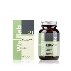 БАД для печени Welllab GOODLIVER FORMULA, 60 капсул